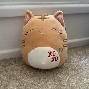 Squishmallows Nathan the Tabby Cat 8" Stuffed Plush